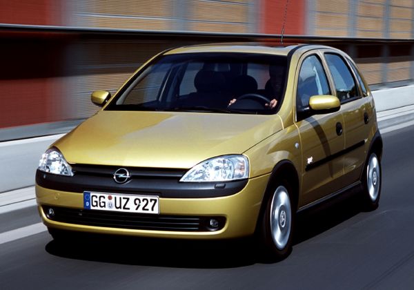 Opel Corsa 2000. Carrosserie, extérieur. Mini 5-portes, 3 génération
