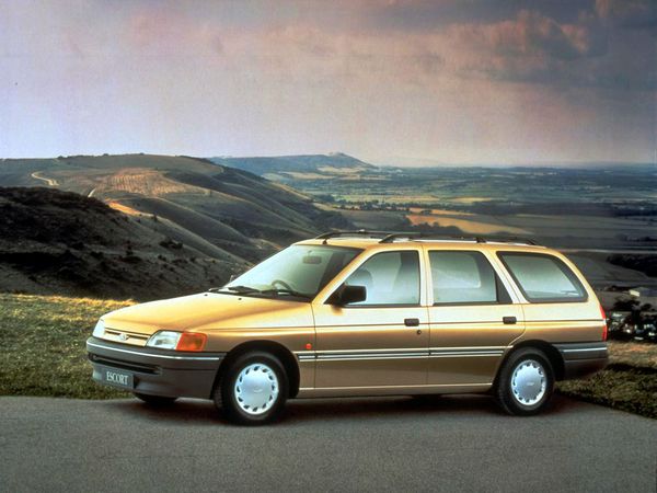 פורד אסקורט ‏1990. מרכב, צורה. סטיישן 5 דלתות, 5 דור