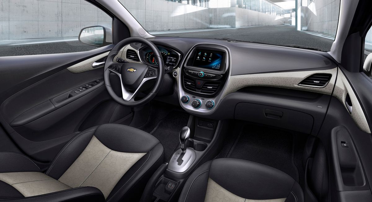 Chevrolet Spark 2015. Front seats. Mini 5-doors, 4 generation