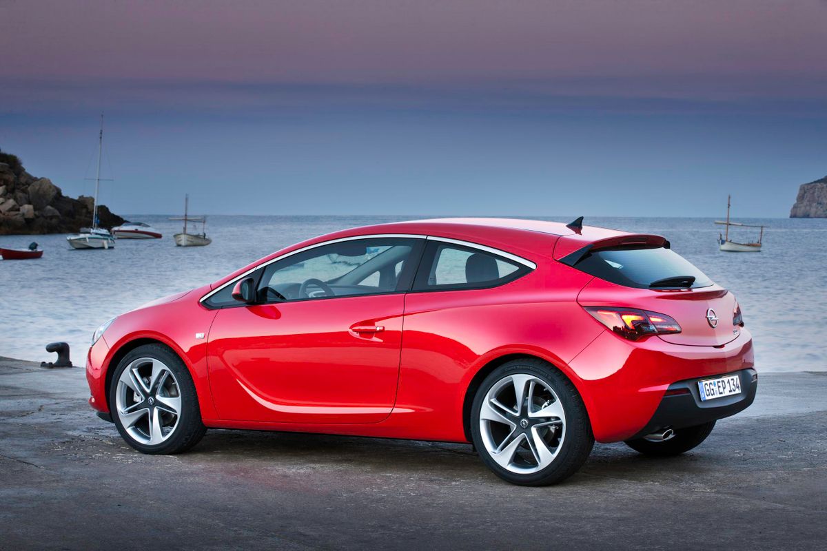 Opel Astra J Facelift 1.6 MT 115 HP specifications and technical data