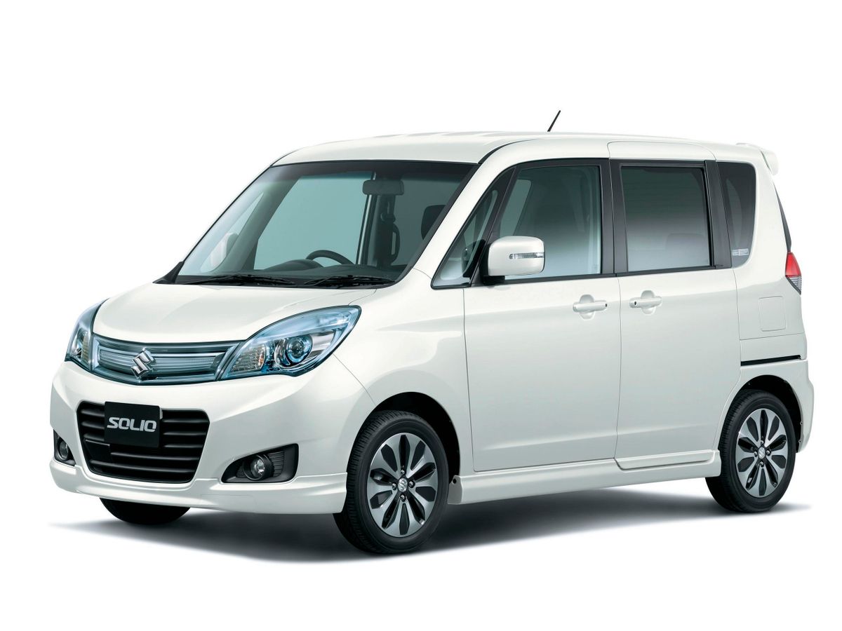 Suzuki Solio 2013. Bodywork, Exterior. Microvan, 2 generation, restyling