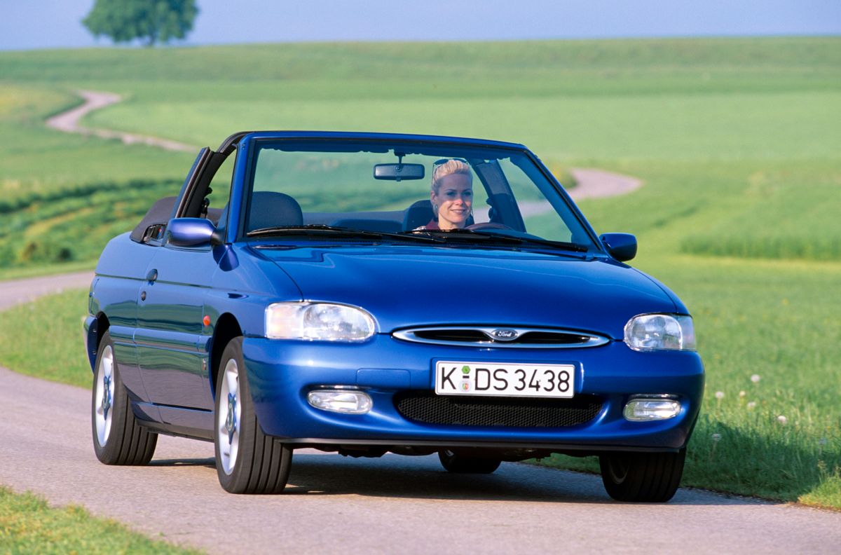 Ford Escort 1995. Carrosserie, extérieur. Cabriolet, 5 génération, restyling 2