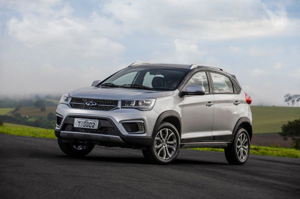 شيري تيغو 2 ‏2017. الهيكل، المظهر الخارجي. SUV ٥ أبواب, 1 الجيل