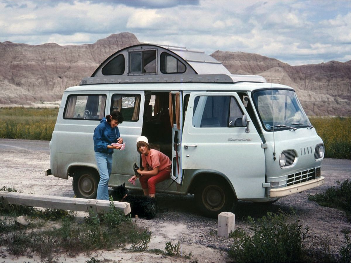 Ford Econoline 1961. Carrosserie, extérieur. Monospace, 1 génération