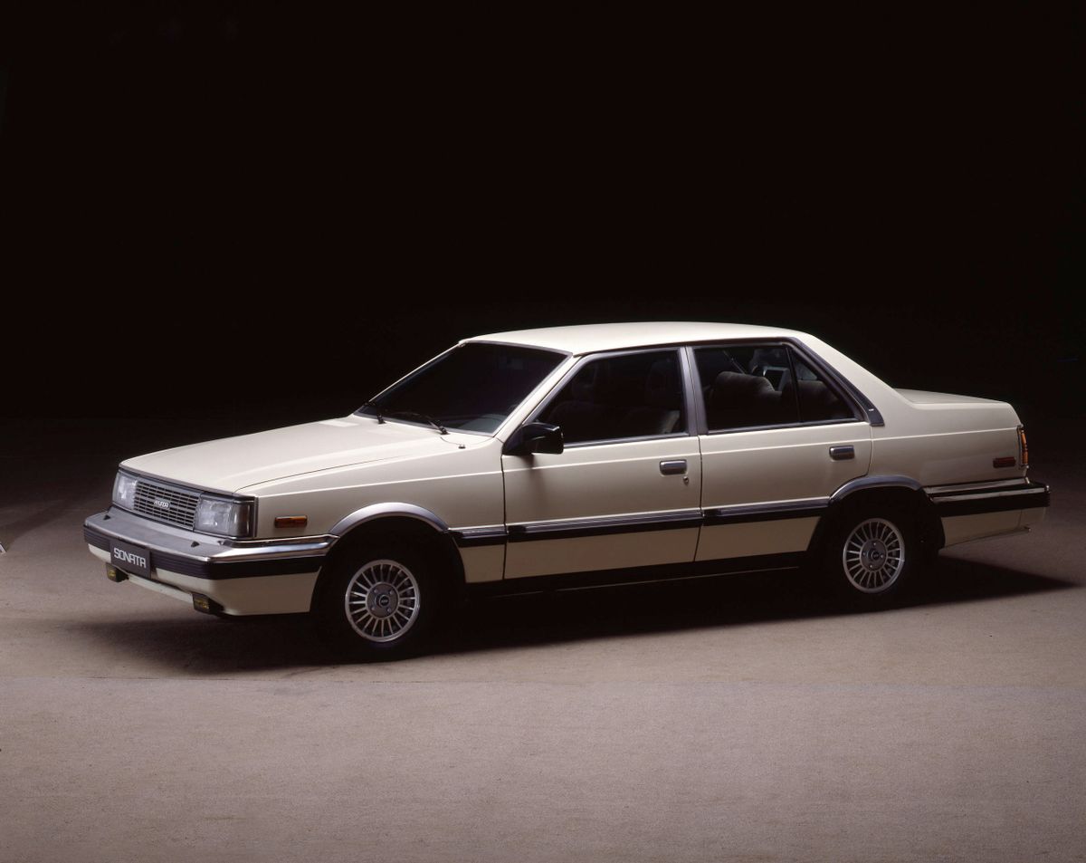 Hyundai Sonata 1985. Bodywork, Exterior. Sedan, 1 generation