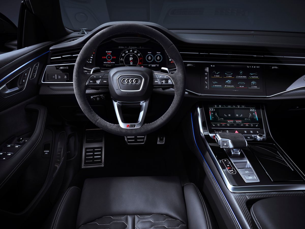 Audi RS Q8 2024. Панель приборов. Внедорожник 5 дв., 1 поколение, рестайлинг