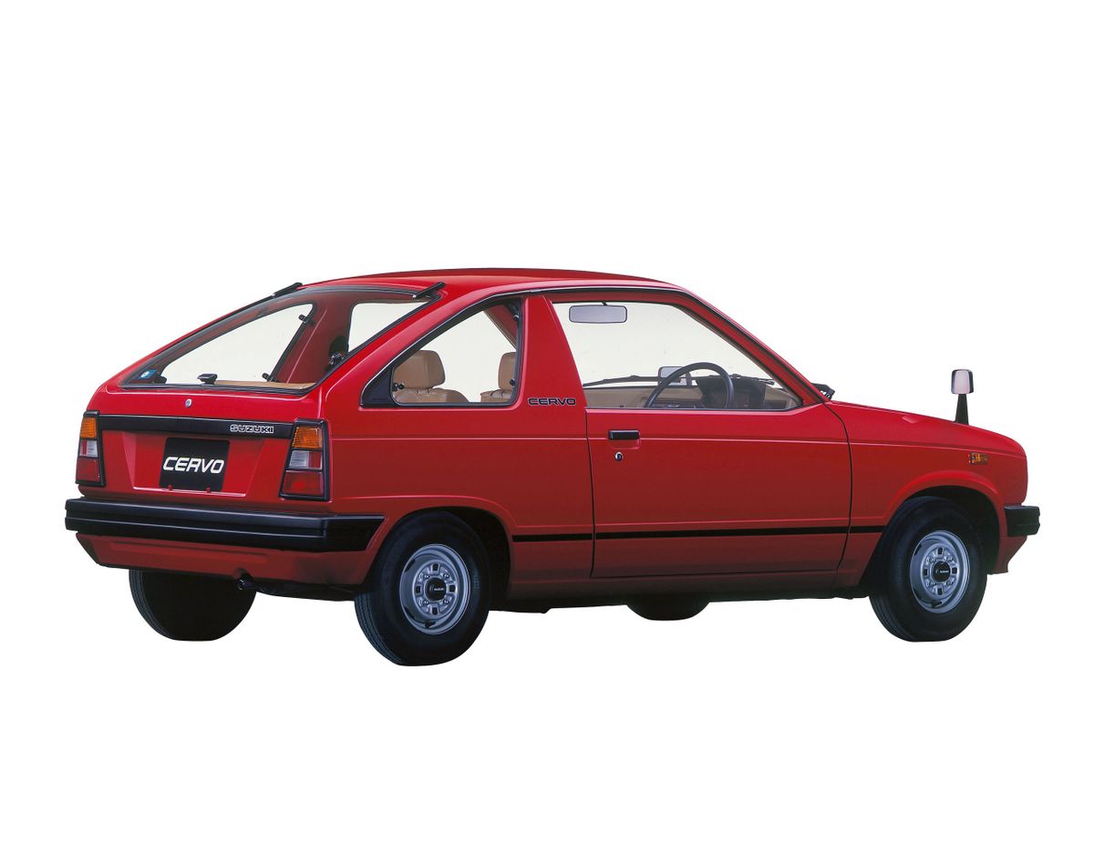 סוזוקי  סרבו 1982. מרכב, צורה. מיני 3 דלתות, 2 דור