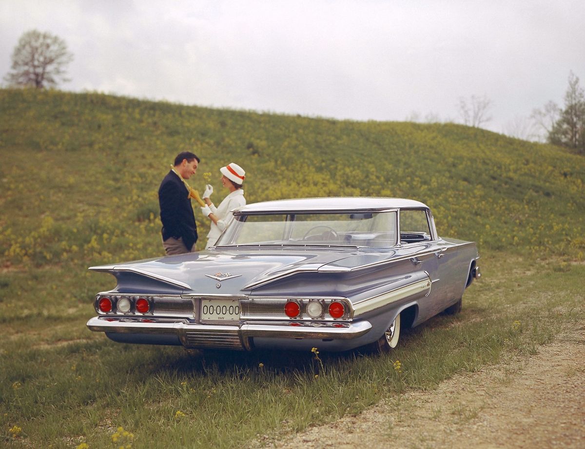 שברולט אימפלה ‏1958. מרכב, צורה. סדאן הרדטופ, 2 דור
