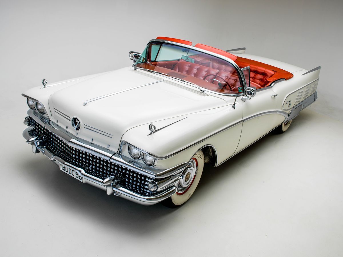 Buick Limited 1958. Carrosserie, extérieur. Cabriolet, 1 génération