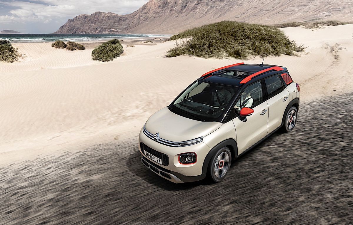 Citroën C3 Aircross 2017. Carrosserie, extérieur. VUS 5-portes, 1 génération