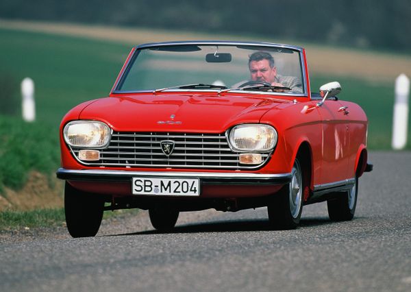 Peugeot 204 1965. Carrosserie, extérieur. Cabriolet, 1 génération
