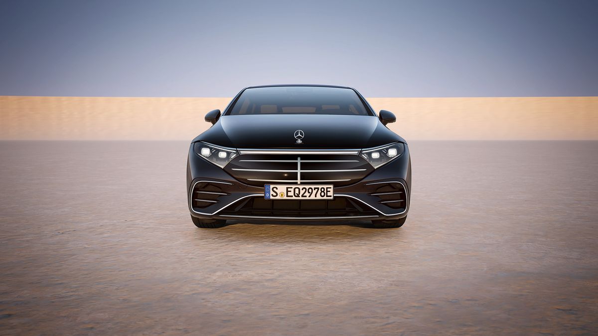 Mercedes EQS 2024. Carrosserie, extérieur. Liftback, 1 génération, restyling