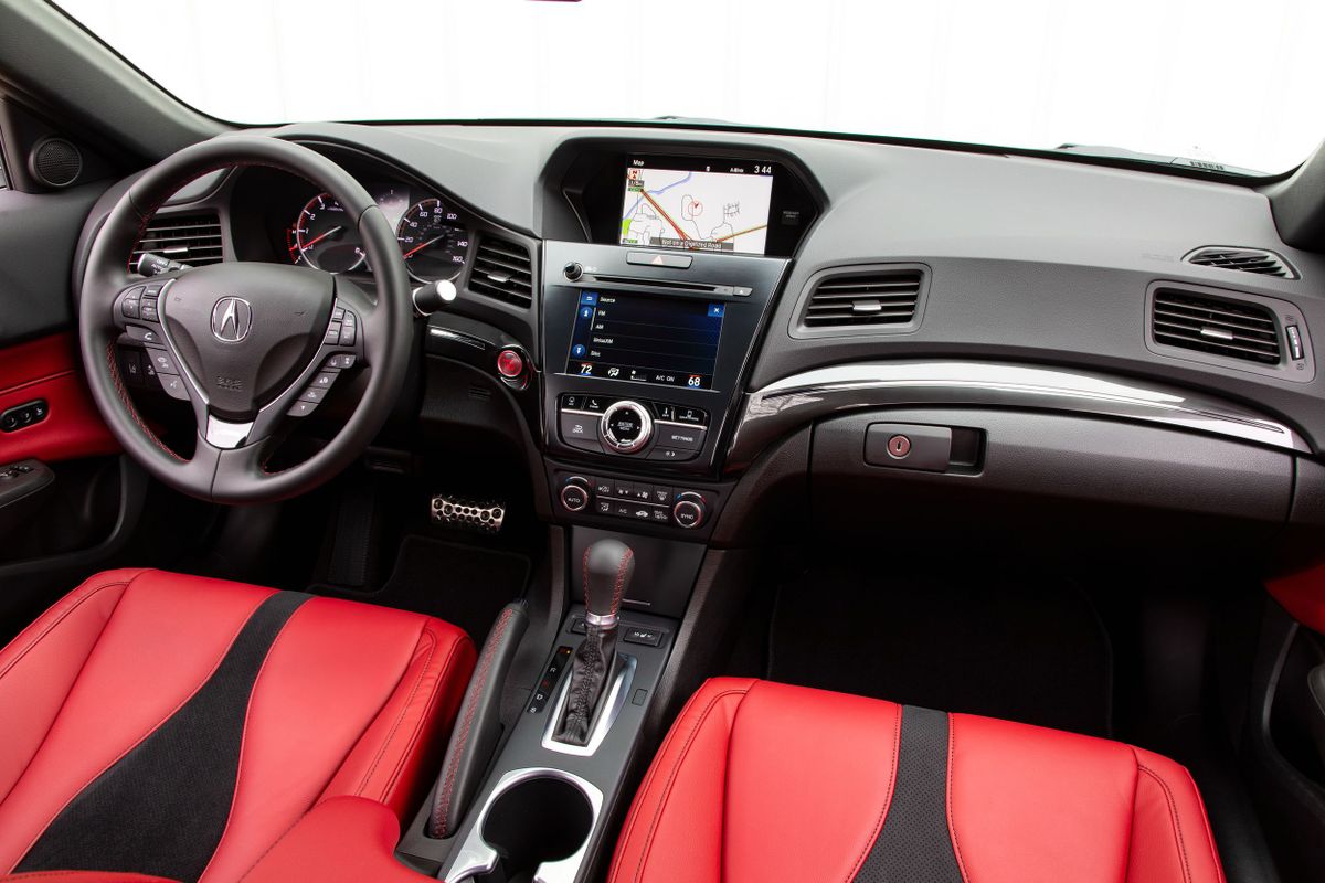 Acura ILX 2018. Front seats. Sedan, 1 generation, restyling 2