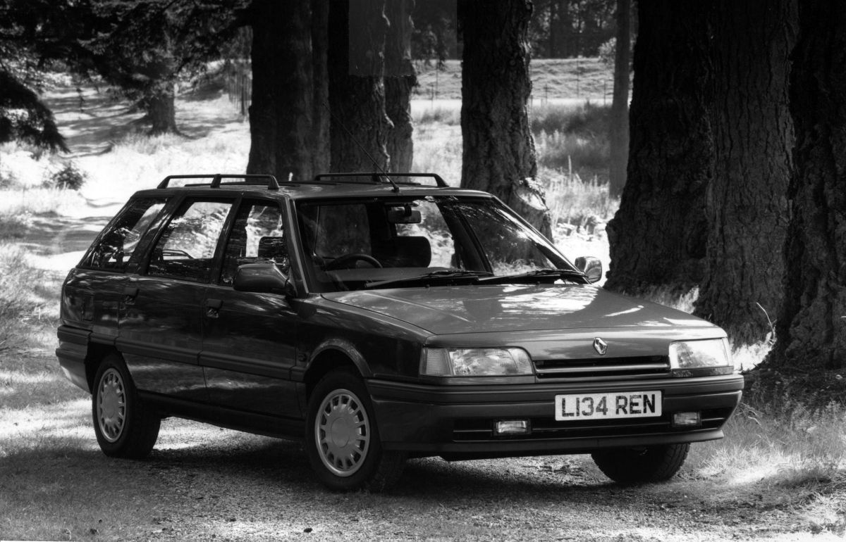 Renault 21 1986. Carrosserie, extérieur. Break 5-portes, 1 génération