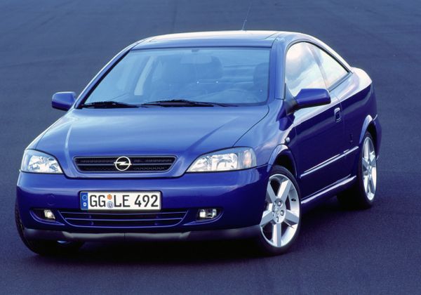 Opel Astra 1998. Carrosserie, extérieur. Coupé, 2 génération