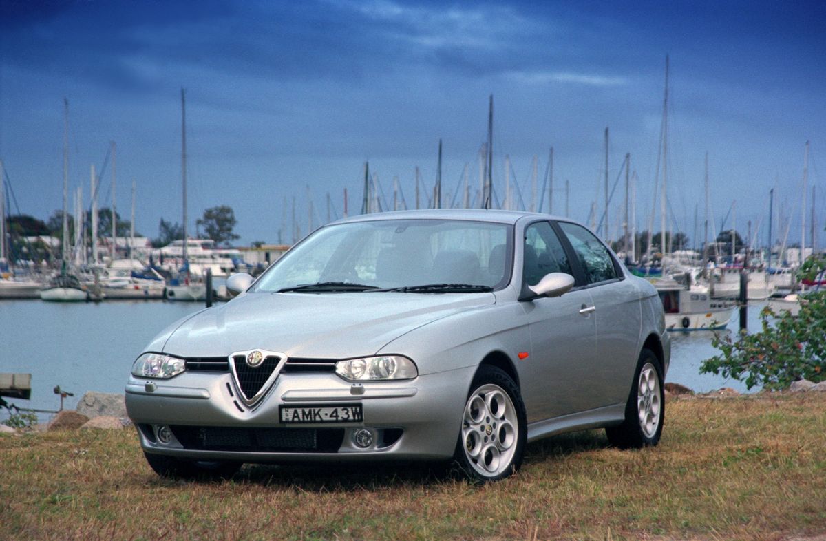 Alfa Romeo 156 2002. Carrosserie, extérieur. Berline, 1 génération, restyling 1