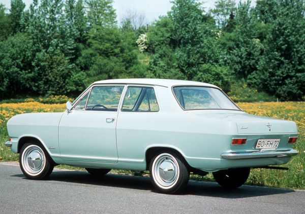 Opel Kadett 1965. Bodywork, Exterior. Sedan 2-doors, 2 generation