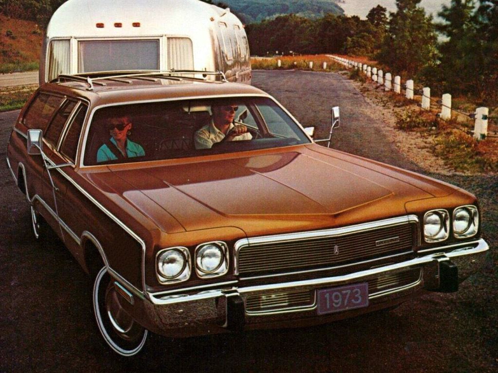 Plymouth Fury 1973. Carrosserie, extérieur. Break 5-portes, 6 génération