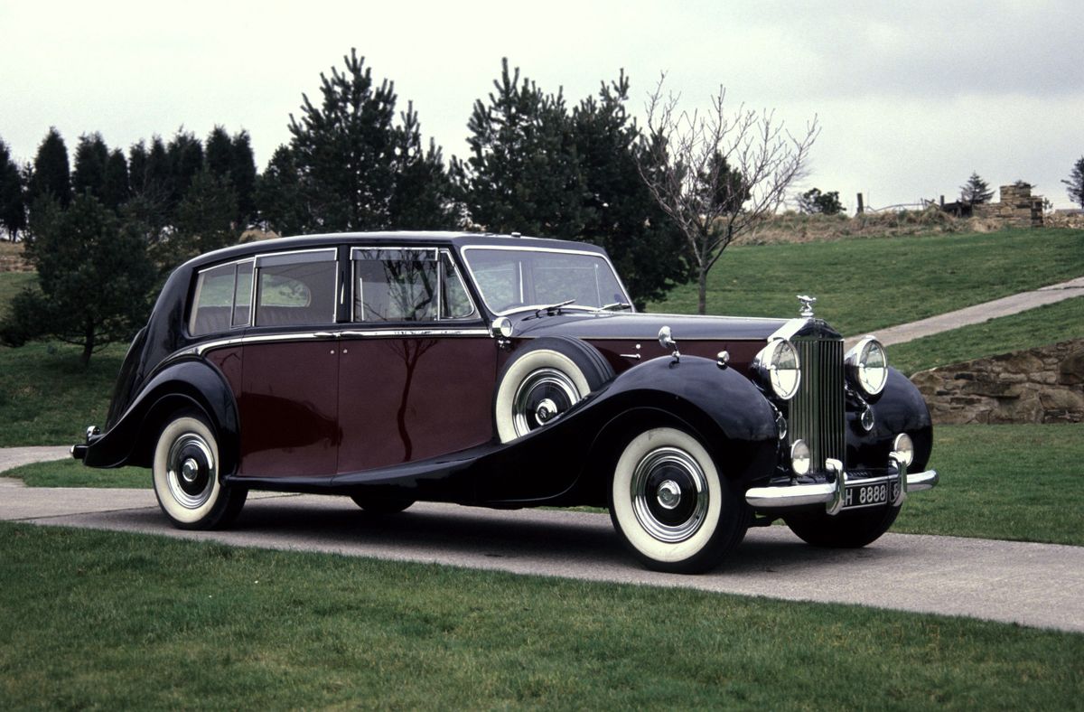 Rolls-Royce Phantom 1950. Carrosserie, extérieur. Berline, 4 génération