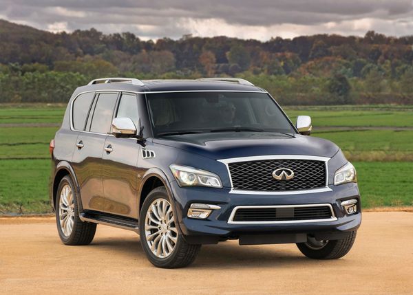 إنفينيتي QX80 ‏2014. الهيكل، المظهر الخارجي. SUV ٥ أبواب, 1 الجيل، تحديث