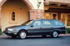 Ford Taurus 1991. Carrosserie, extérieur. Break 5-portes, 2 génération