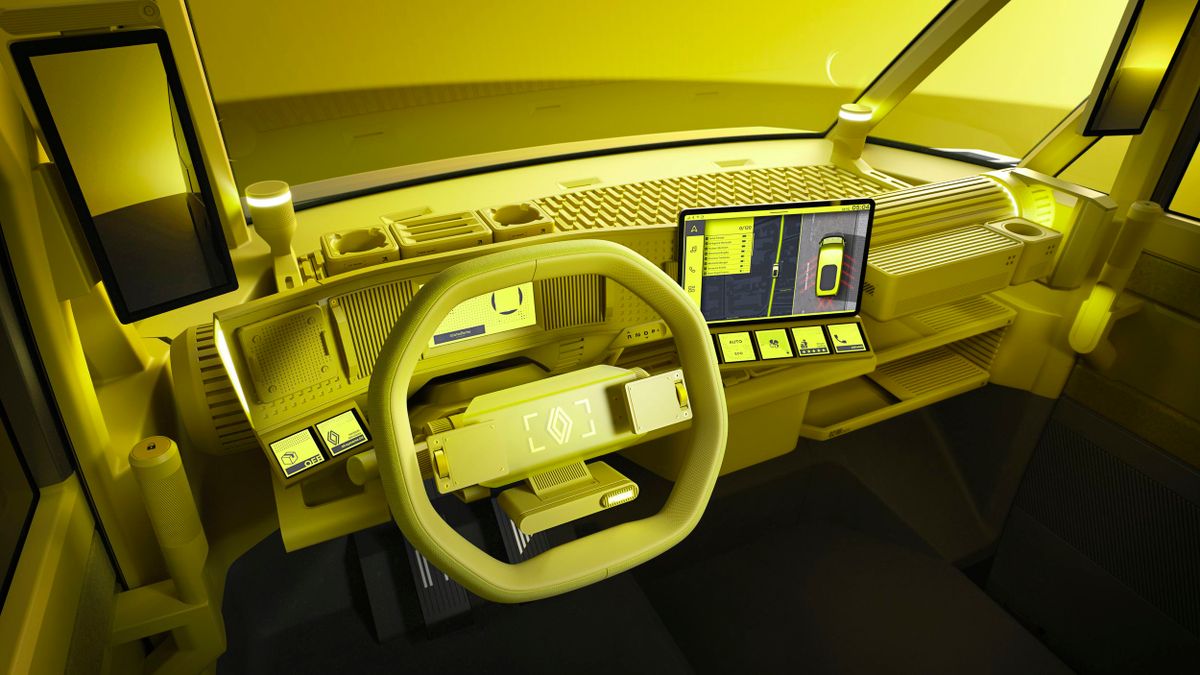 Renault. Панель приборов.