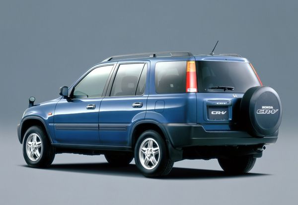 הונדה CR-V ‏1998. מרכב, צורה. רכב שטח 5 דלתות, 1 דור, שדרוג