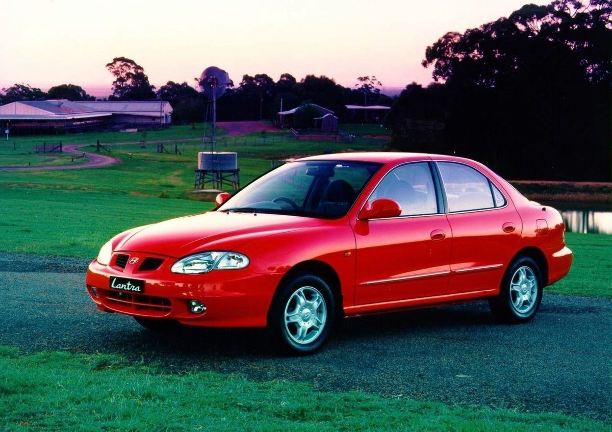 Hyundai Lantra 1998. Bodywork, Exterior. Sedan, 2 generation, restyling