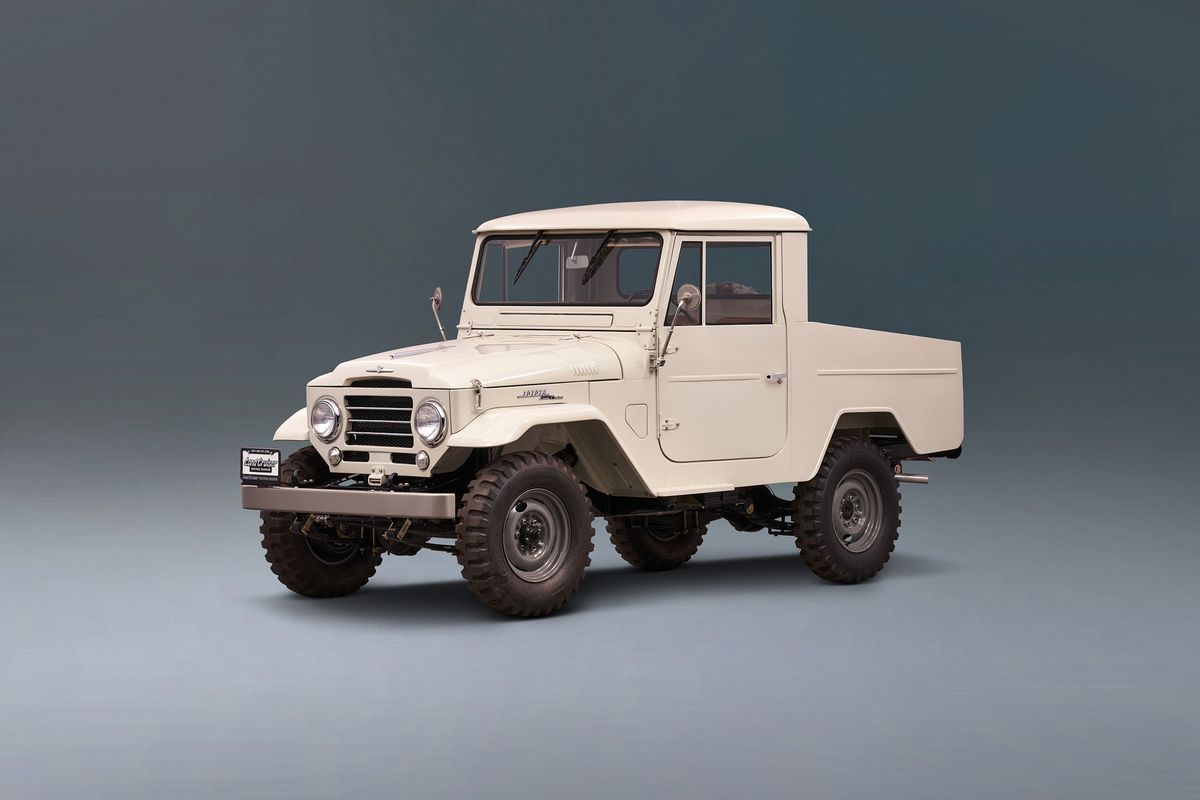 Toyota LC 1955. Bodywork, Exterior. Pickup single-cab, 4 generation