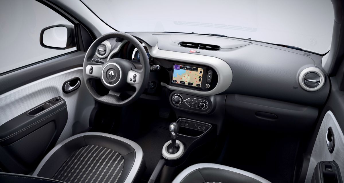 Renault Twingo 2019. Siéges avants. Mini 5-portes, 3 génération, restyling