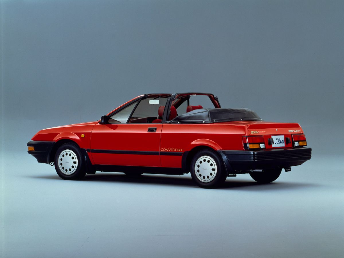 Nissan Pulsar 1982. Bodywork, Exterior. Cabrio, 2 generation