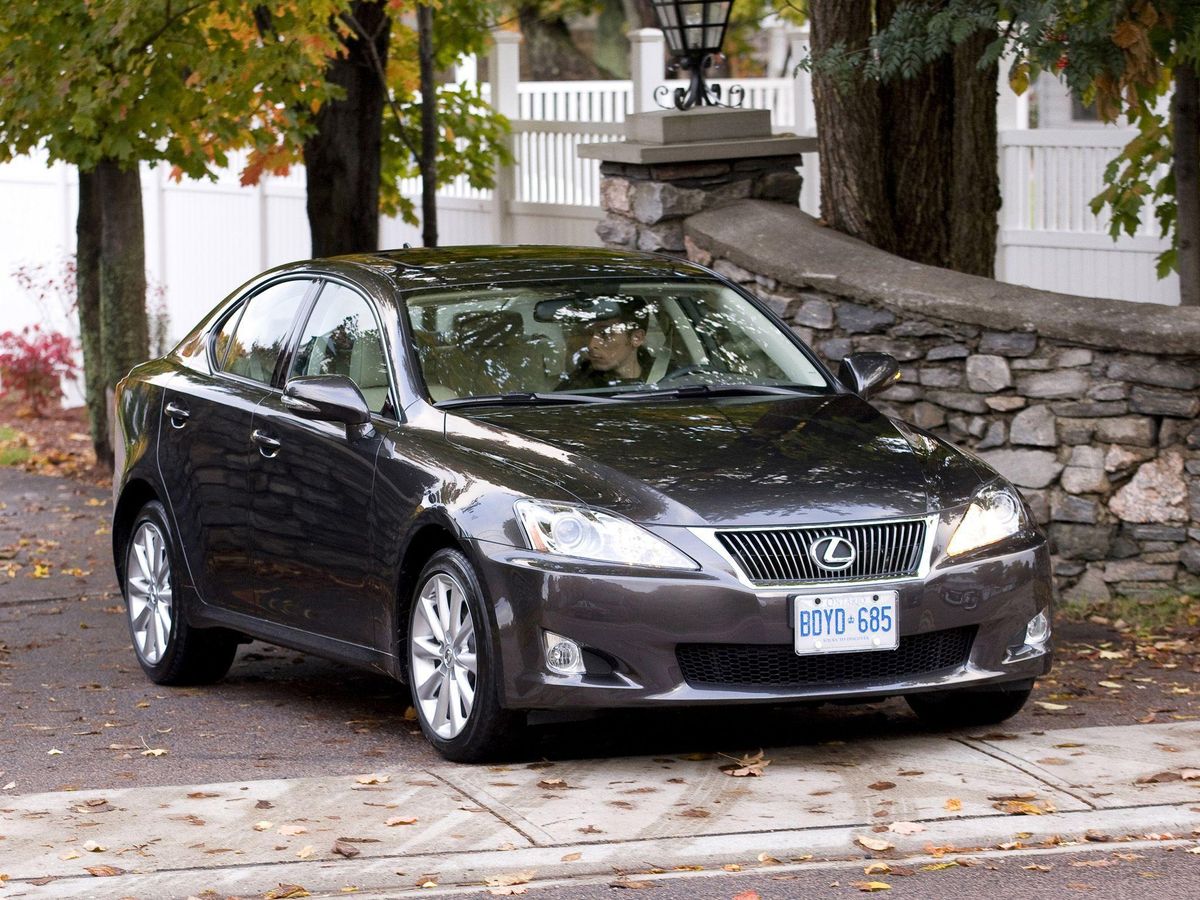Lexus IS 2008. Carrosserie, extérieur. Berline, 2 génération, restyling