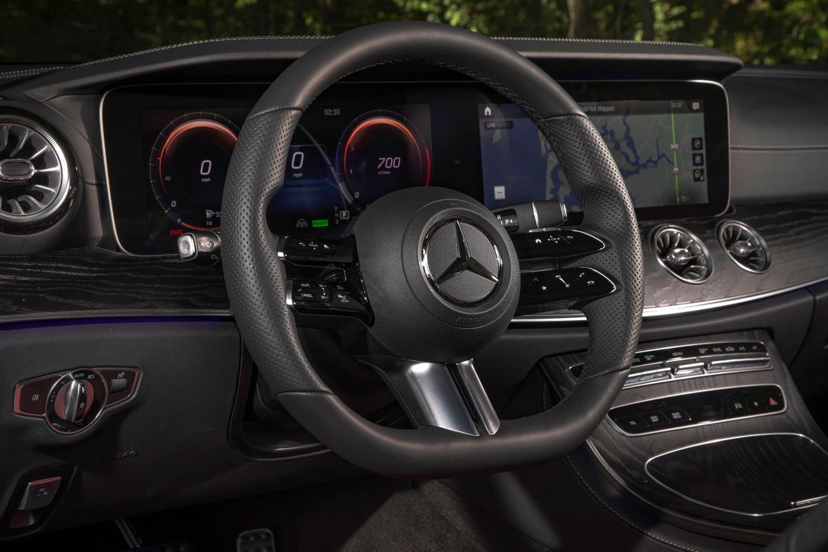 Mercedes E-Class 2020. Dashboard. Coupe, 5 generation, restyling