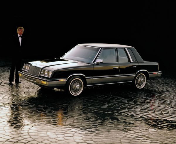 Chrysler LeBaron 1982. Carrosserie, extérieur. Berline, 2 génération