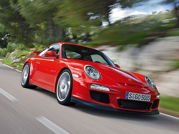 Porsche 911 GT3 2009. Carrosserie, extérieur. Coupé, 2 génération, restyling