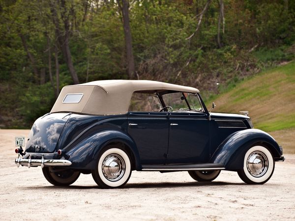 فورد V8 ‏1936. الهيكل، المظهر الخارجي. فايتون, 2 الجيل