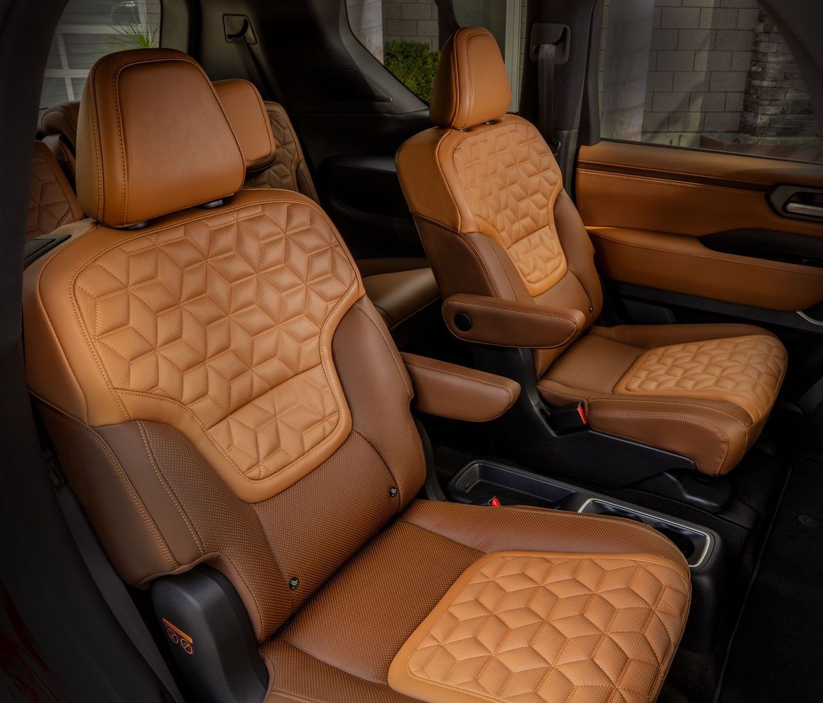 Nissan Armada 2024. Салон, интерьер. Внедорожник 5 дв., 3 поколение