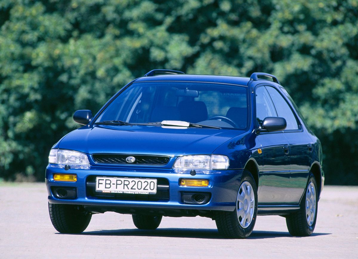 Subaru Impreza 1992. Carrosserie, extérieur. Break 5-portes, 1 génération