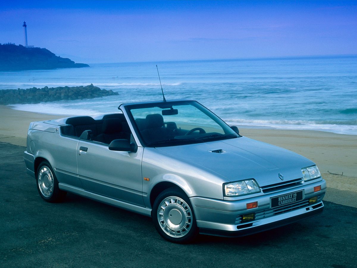 Renault 19 1990. Bodywork, Exterior. Cabrio, 1 generation
