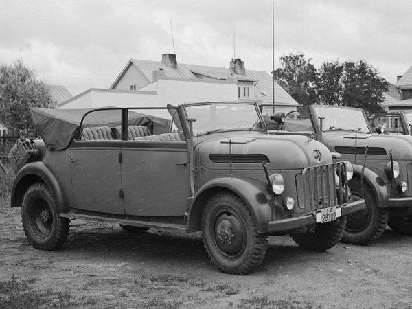 Стейр 1500 1941. Кузов, экстерьер. Внедорожник открытый, 1 поколение