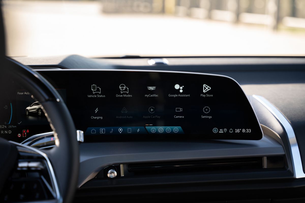 Cadillac Vistiq 2024. Панель приборов. SUV 5 дв., 1 поколение