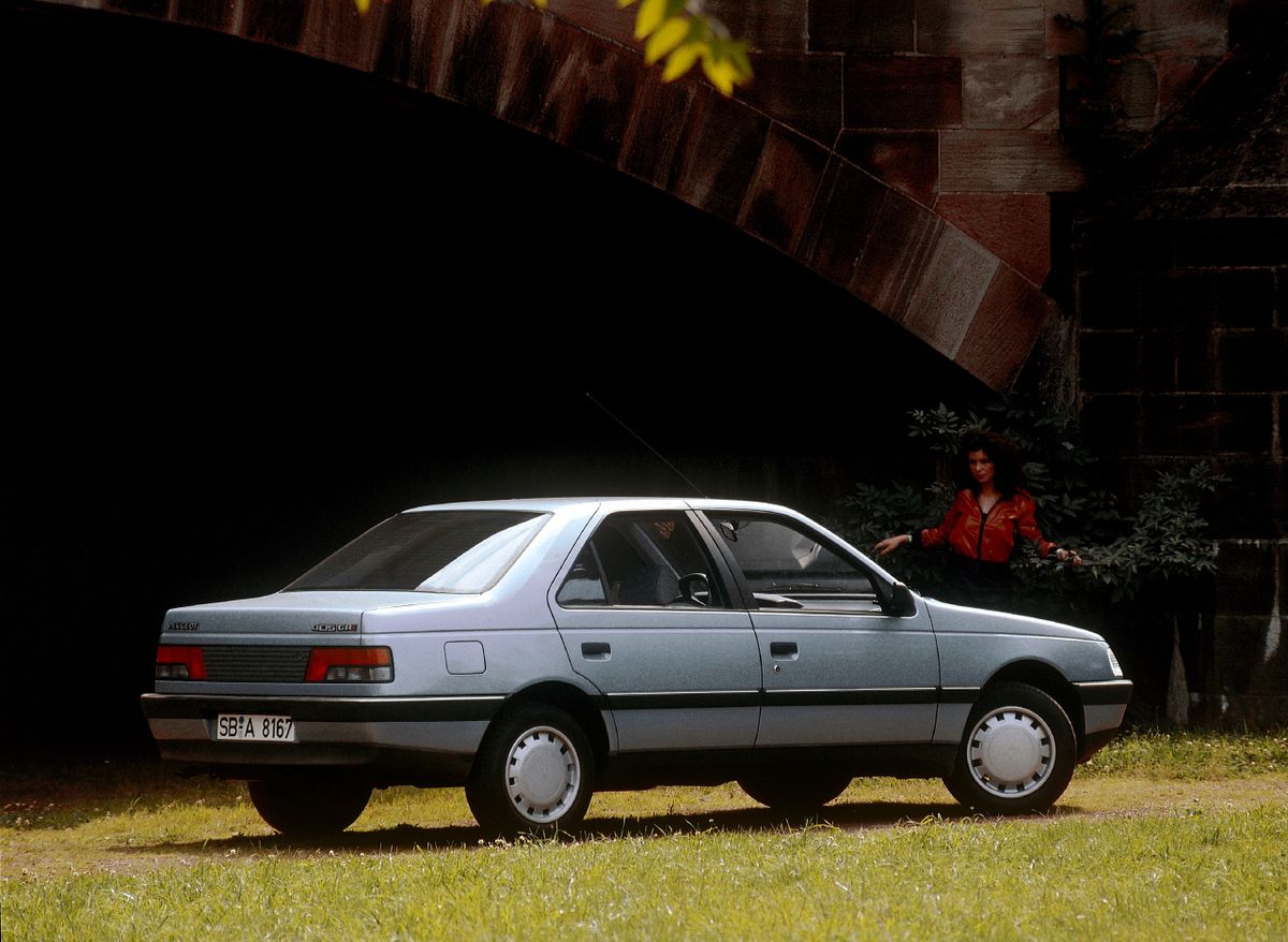 Peugeot 405 1987. Bodywork, Exterior. Sedan, 1 generation