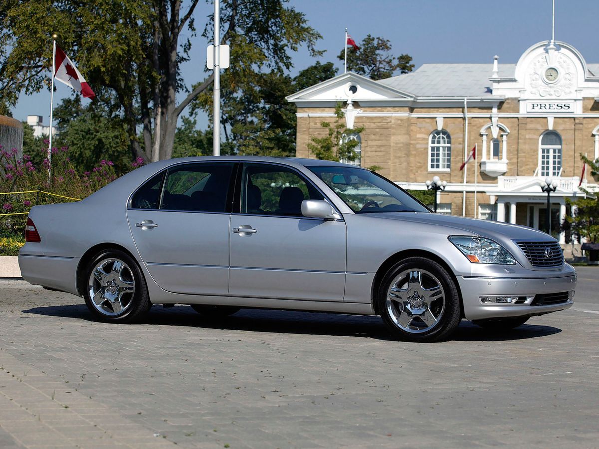Lexus LS 2003. Bodywork, Exterior. Sedan, 3 generation, restyling