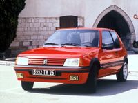 بيجو 205 GTi 1983. الهيكل، المظهر الخارجي. هاتشباك ٣ أبواب, 1 الجيل