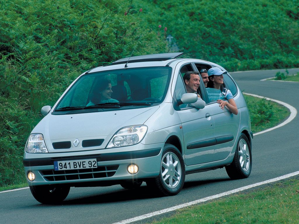 Renault Scenic 1999. Carrosserie, extérieur. Compact Van, 1 génération, restyling