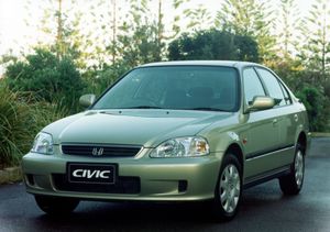 Honda Civic 1999. Bodywork, Exterior. Sedan, 6 generation, restyling
