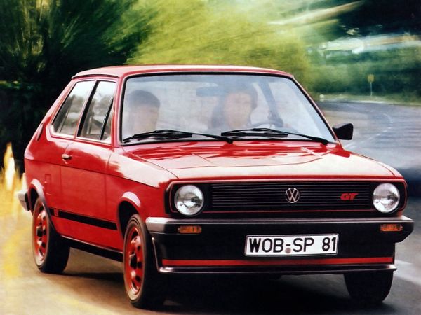 פולקסווגן פולו GTI ‏1979. מרכב, צורה. מיני 3 דלתות, 1 דור