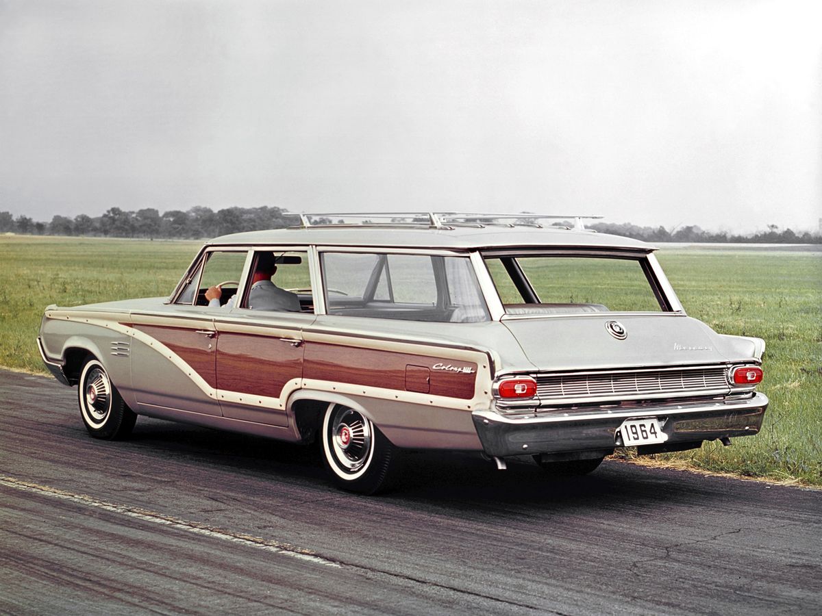 Mercury Colony Park 1961. Carrosserie, extérieur. Break 5-portes, 3 génération