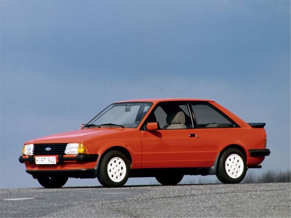 Ford Escort 1980. Carrosserie, extérieur. Mini 3-portes, 3 génération