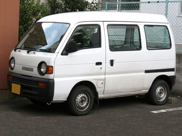 Suzuki Carry 1991. Carrosserie, extérieur. Monospace compact, 9 génération